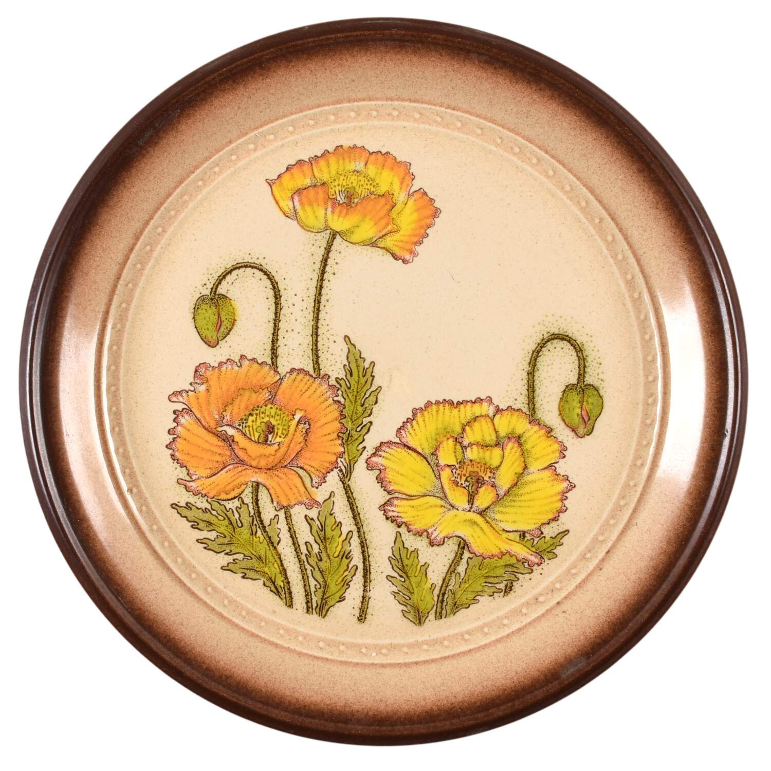 Peach Cobbler 12" Chop Plate (Round Platter) by Arita-1