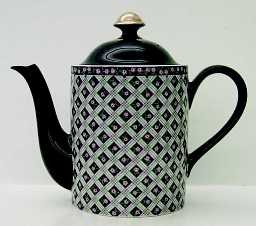 Rose Pavillion Coffee Pot & Lid by Arita-1