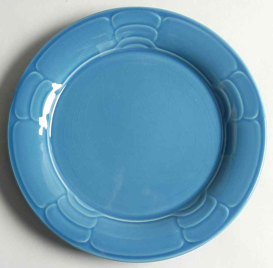 Sculptura Blue Salad Plate by Arita-1