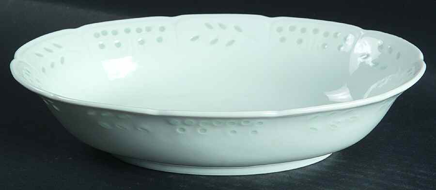 Snow Princess 8" Oval Vegetable Bowl by Arita-1