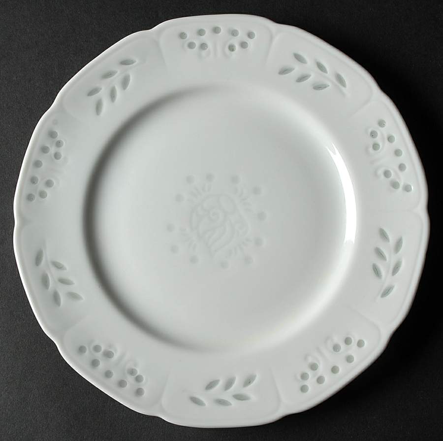 Snow Princess Salad Plate by Arita-1