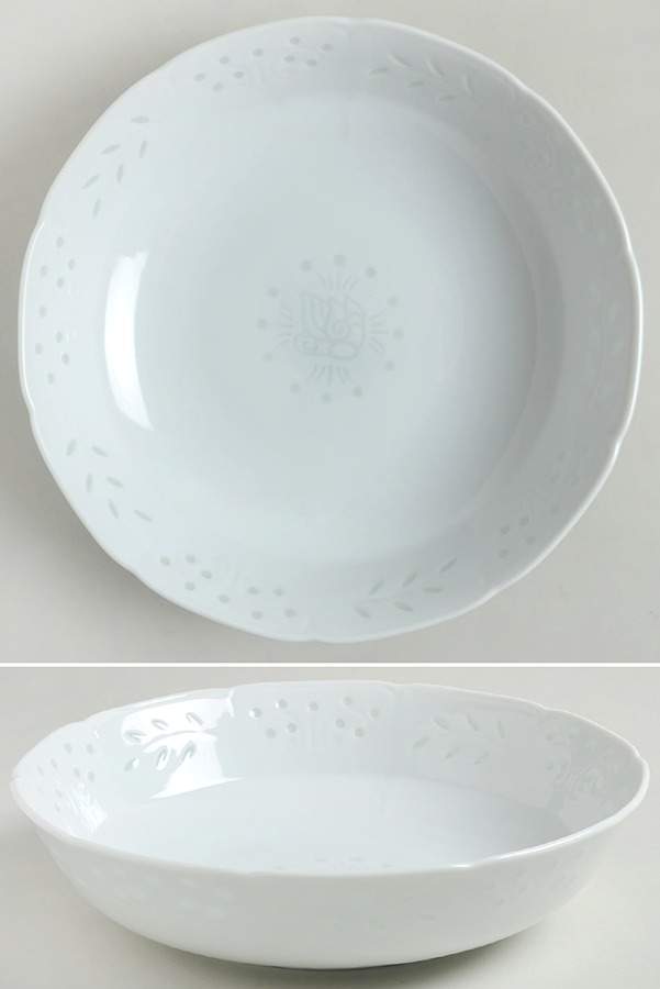 Snow Princess 9" Round Vegetable Bowl by Arita-1