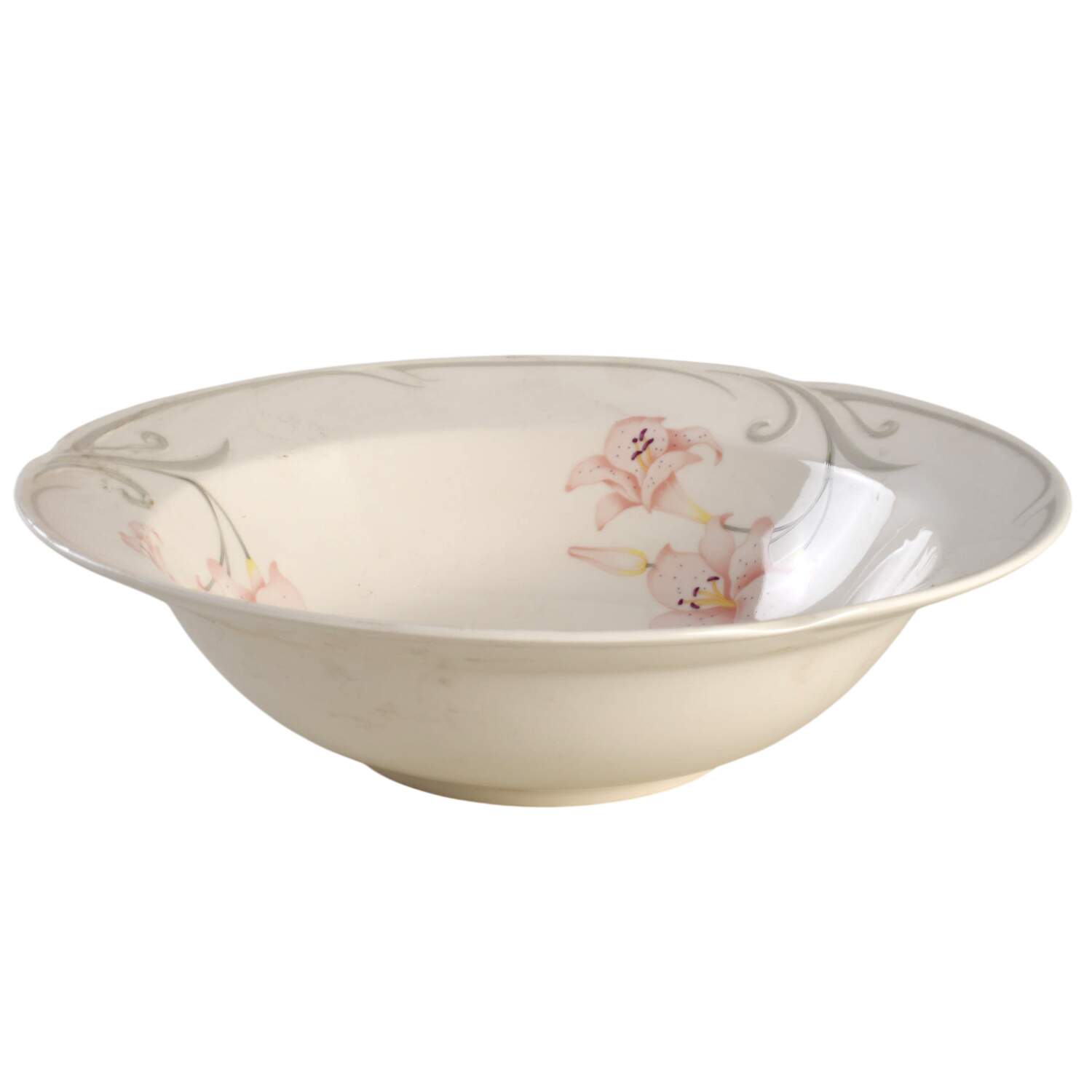 Tiger Lily 9" Round Vegetable Bowl by Arita-1