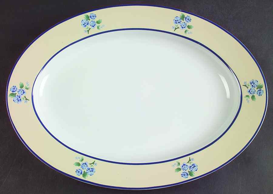 Woodbury 14" Oval Serving Platter by Arita-1