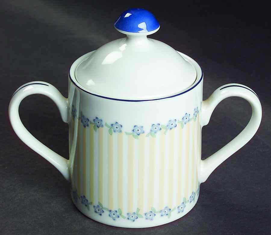 Woodbury Sugar Bowl & Lid by Arita-1