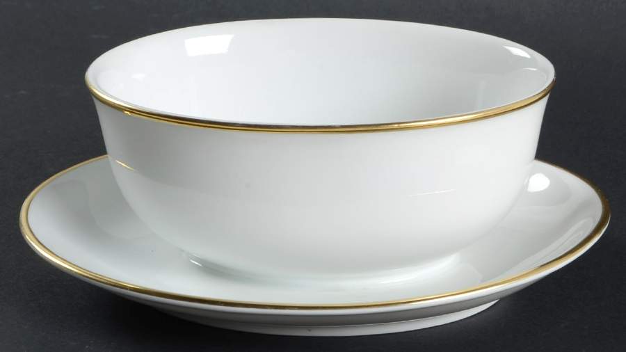9043 Gravy Boat with Attached Underplate by Arzberg-1