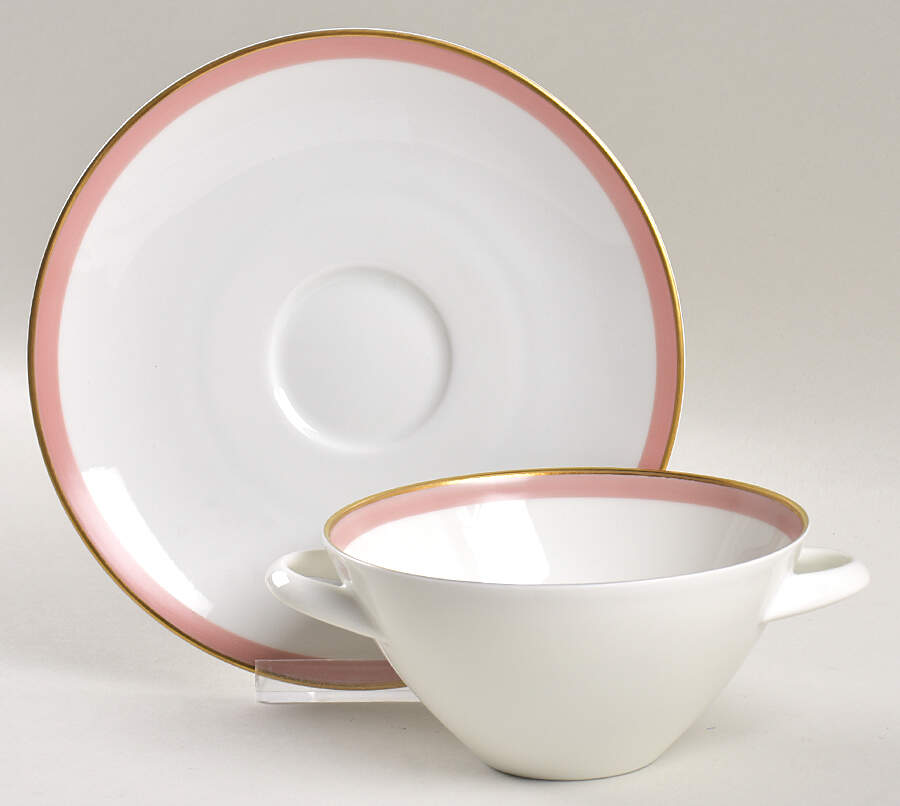 9896 Flat Cream Soup Bowl & Saucer Set by Arzberg-1