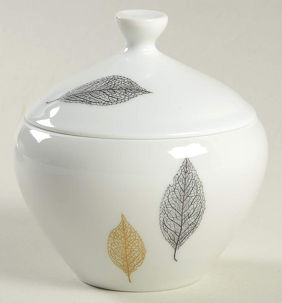Angel Leaf Sugar Bowl & Lid by Arzberg-1