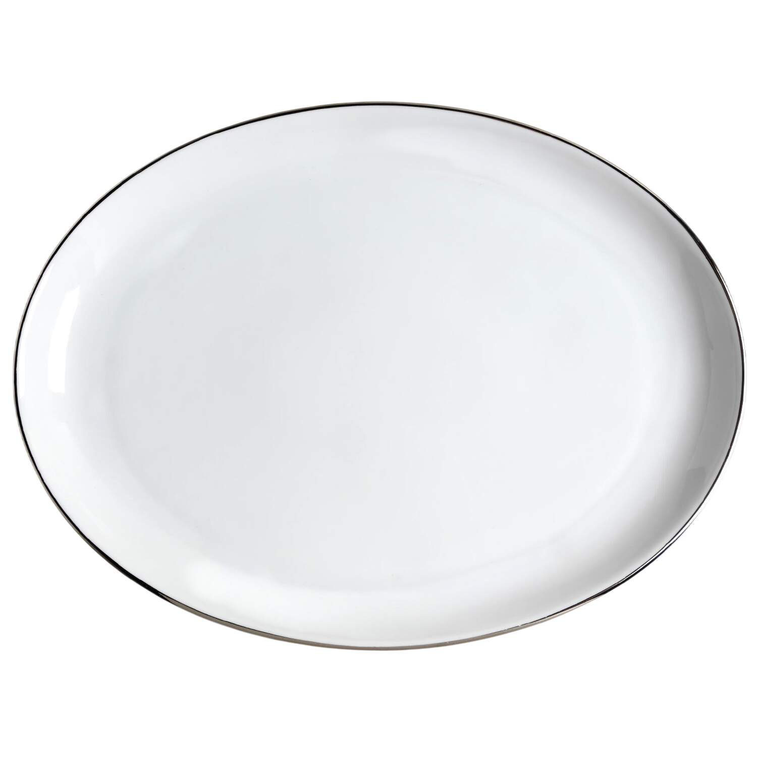 Arzberg Platinum 15" Oval Serving Platter by Arzberg-1