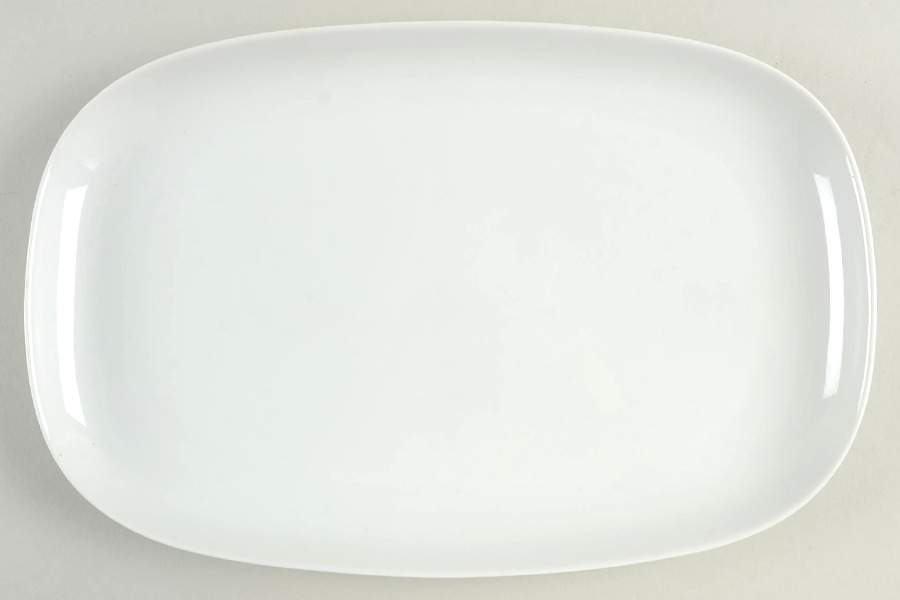 Bianco (Shape 1495) 12" Oval Serving Platter by Arzberg-1