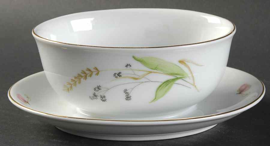 ARZ2 Gravy Boat with Attached Underplate by Arzberg-1