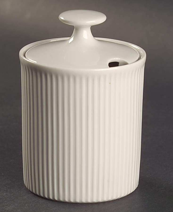Athena White Jam/Jelly & Lid by Arzberg-1