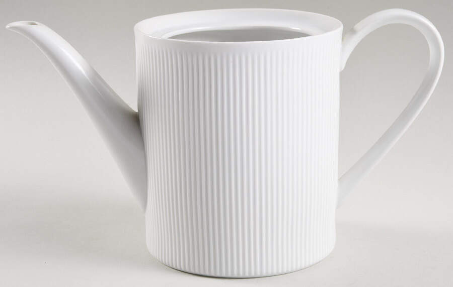 Athena White Teapot No Lid by Arzberg-1