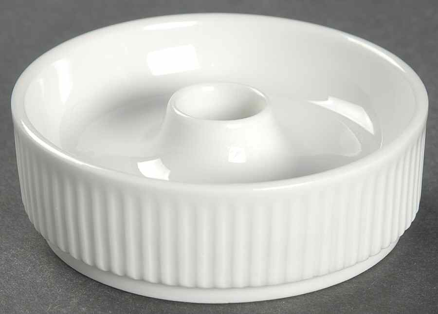 Athena White Single Light Candlestick by Arzberg-1
