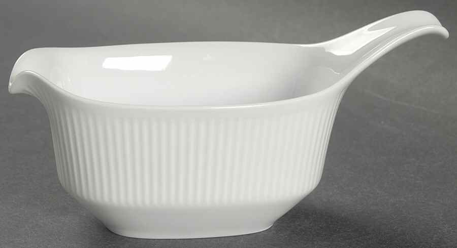 Athena White Butter/Sauce Boat by Arzberg-1