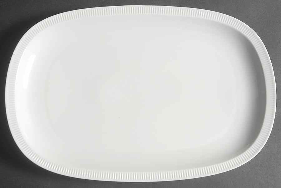 Athena White 15" Oval Serving Platter by Arzberg-1