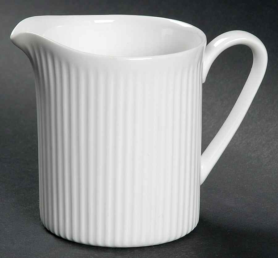 Athena White Mini Creamer by Arzberg-1