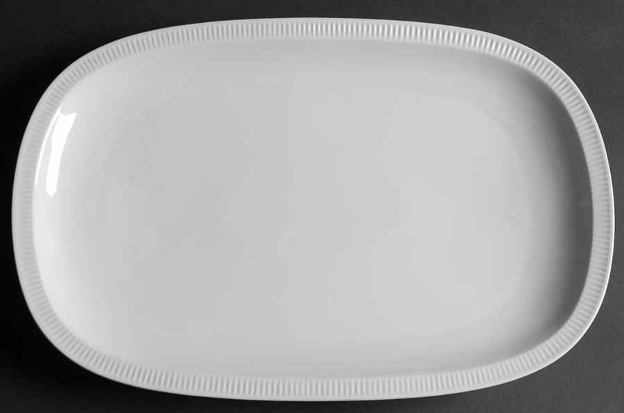 Athena White 14" Oval Serving Platter by Arzberg-1