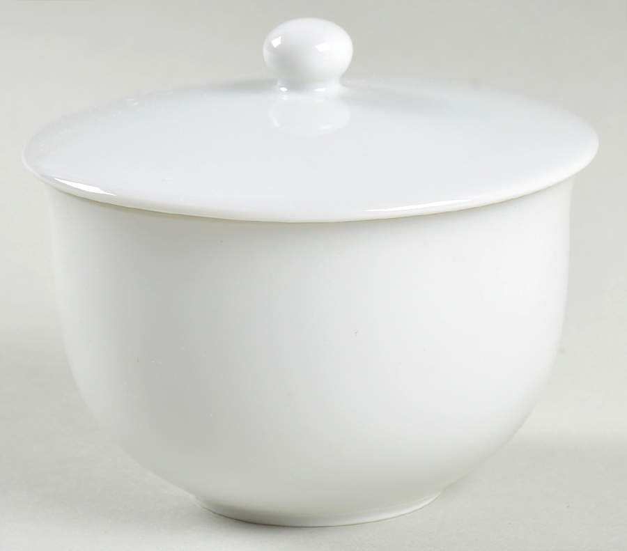 Bianco (Shape 1495) Mini Sugar Bowl & Lid by Arzberg-1