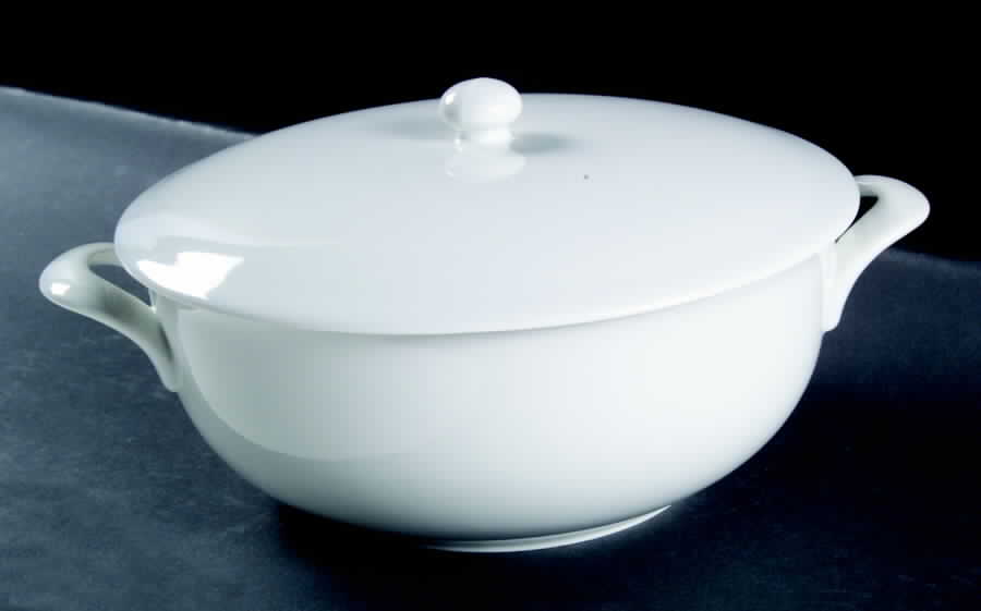 Bianco (Shape 1495) Round Covered Vegetable by Arzberg-1