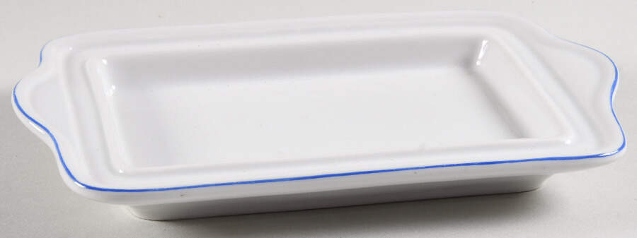 Blue Flowers (Blue Trim, Rim) 1/4 Lb Butter No Lid by Arzberg-1