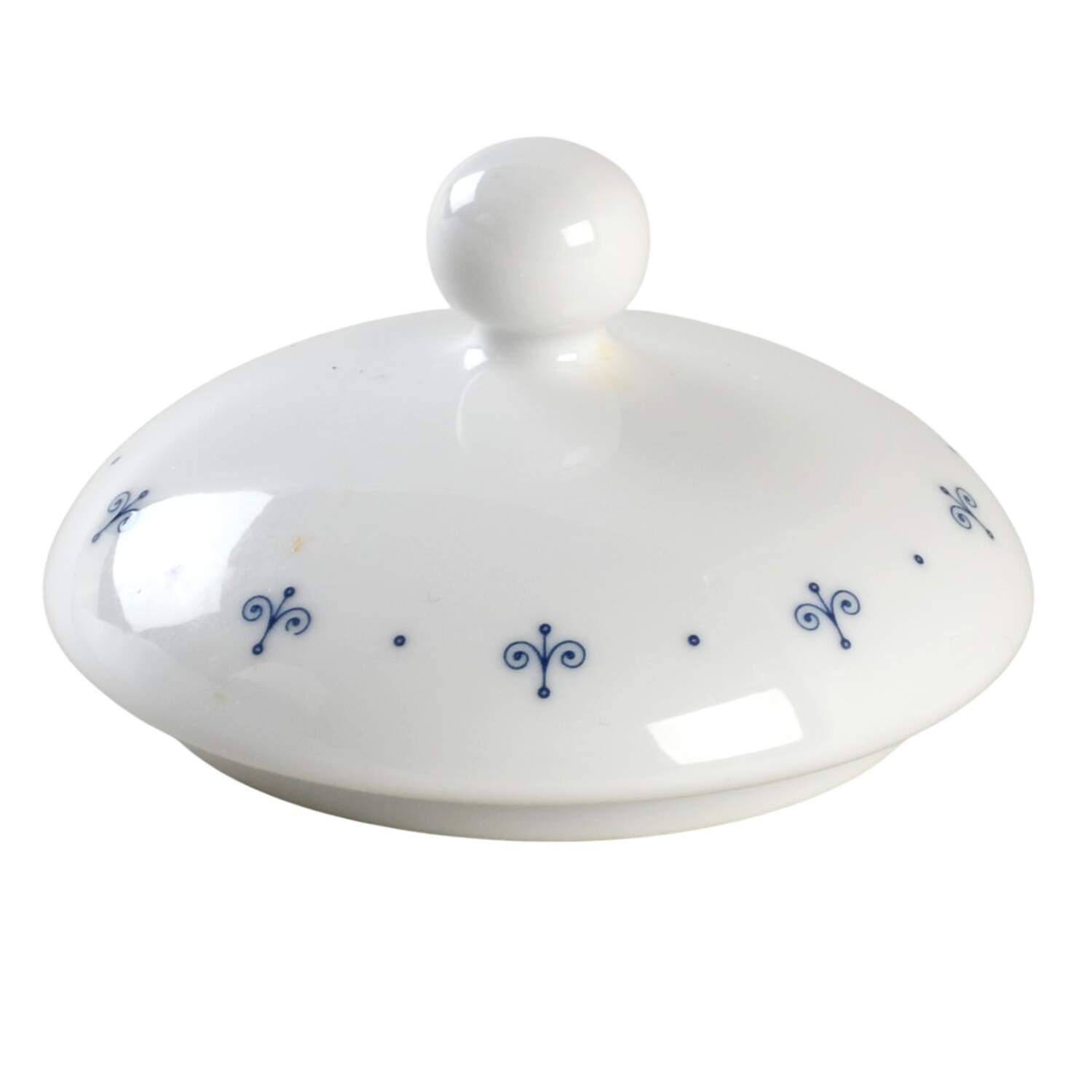 Blue Lace Lid for Sugar Bowl by Arzberg-1