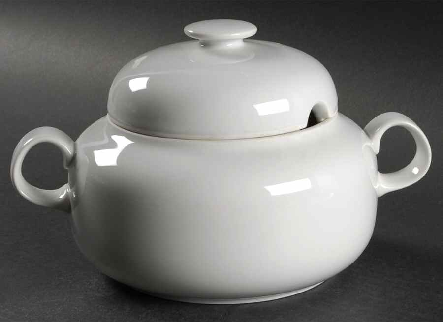 Brasilia White Round Covered Vegetable by Arzberg-1
