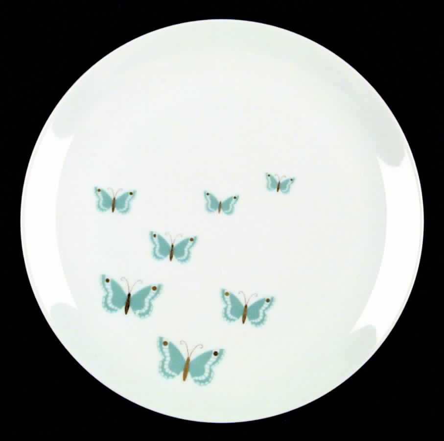 Butterfly Aqua Dinner Plate by Arzberg-1