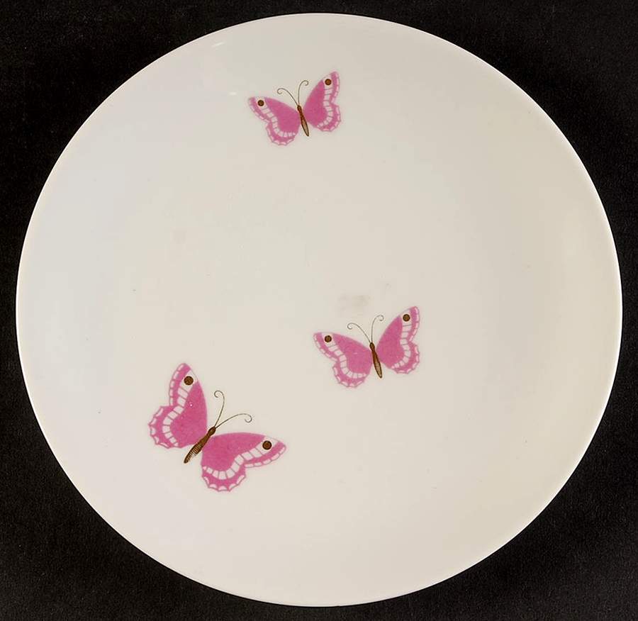 Butterfly Pink Salad Plate by Arzberg-1
