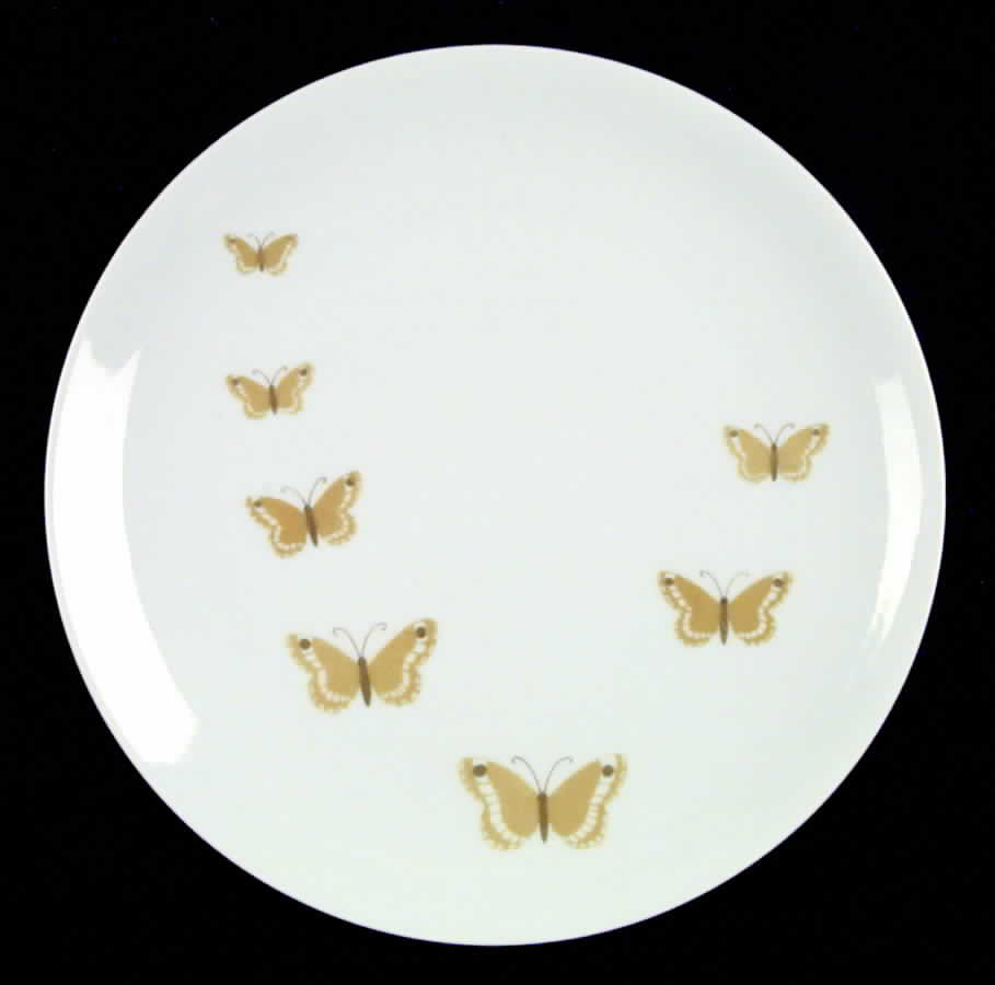 Butterfly Yellow Dinner Plate by Arzberg-1