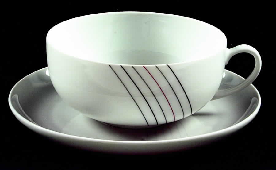 Colombo Flat Cup & Saucer Set by Arzberg-1
