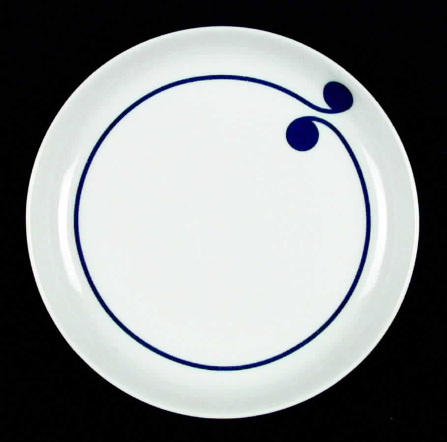 Colon Blue Bread & Butter Plate by Arzberg-1