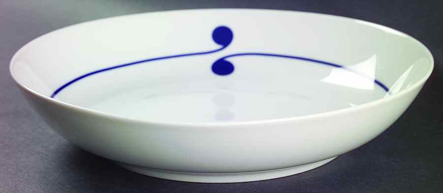 Colon Blue Coupe Soup Bowl by Arzberg-1