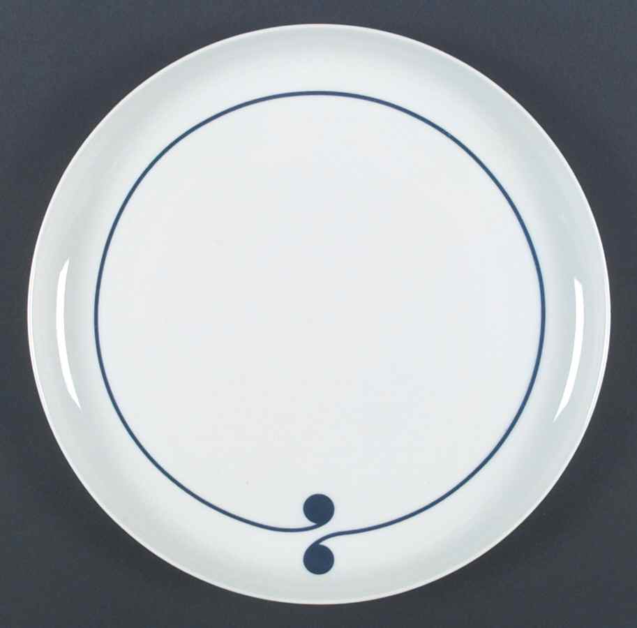 Colon Blue Dinner Plate by Arzberg-1