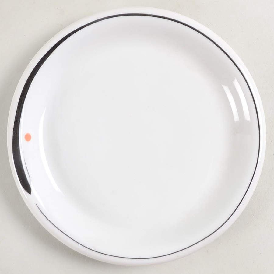 Contrast Black Bread & Butter Plate by Arzberg-1