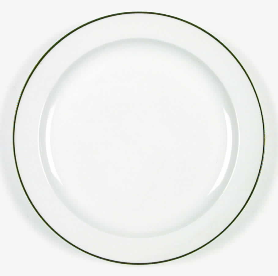 Contrast (Green Trim) Dinner Plate by Arzberg-1