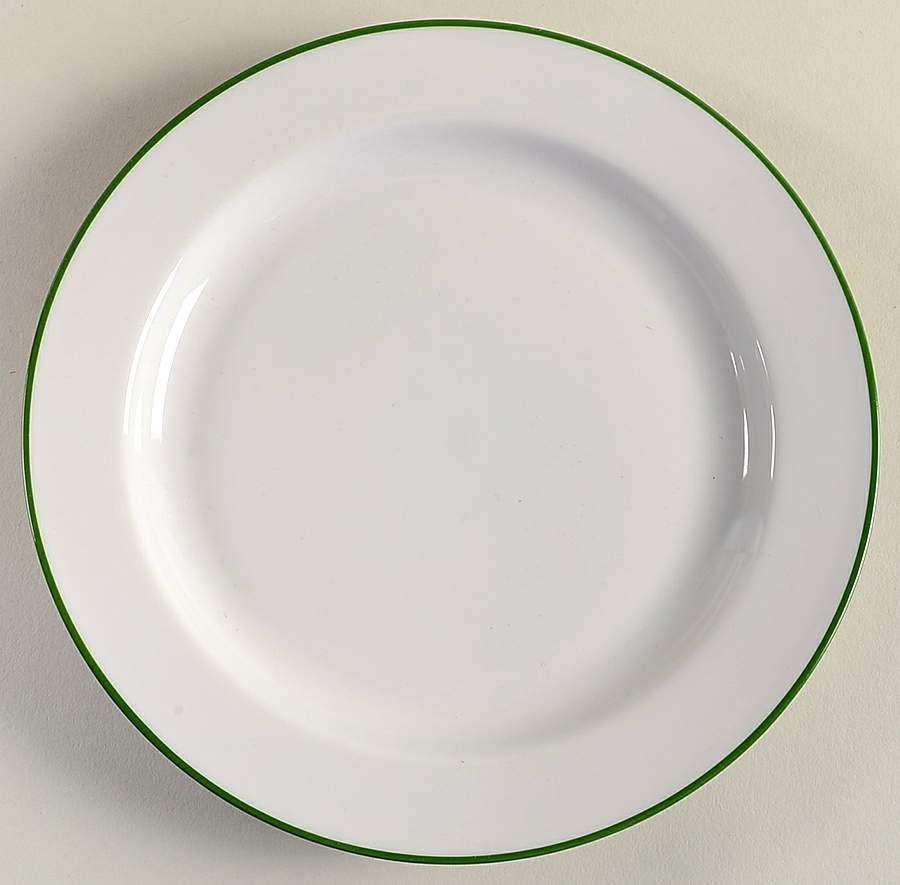 Contrast (Green Trim) Salad Plate by Arzberg-1
