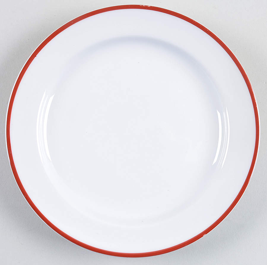 Contrast (Red Trim) Bread & Butter Plate by Arzberg-1