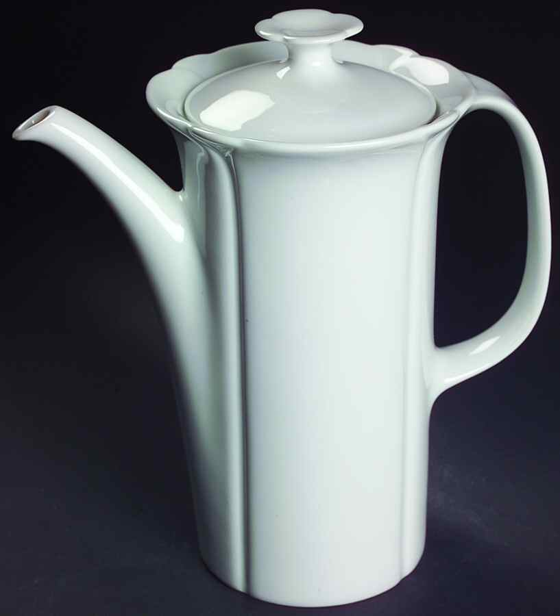Corso White Coffee Pot & Lid by Arzberg-1
