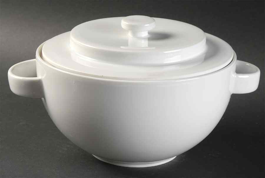 Cult (White) Round Covered Vegetable by Arzberg-1
