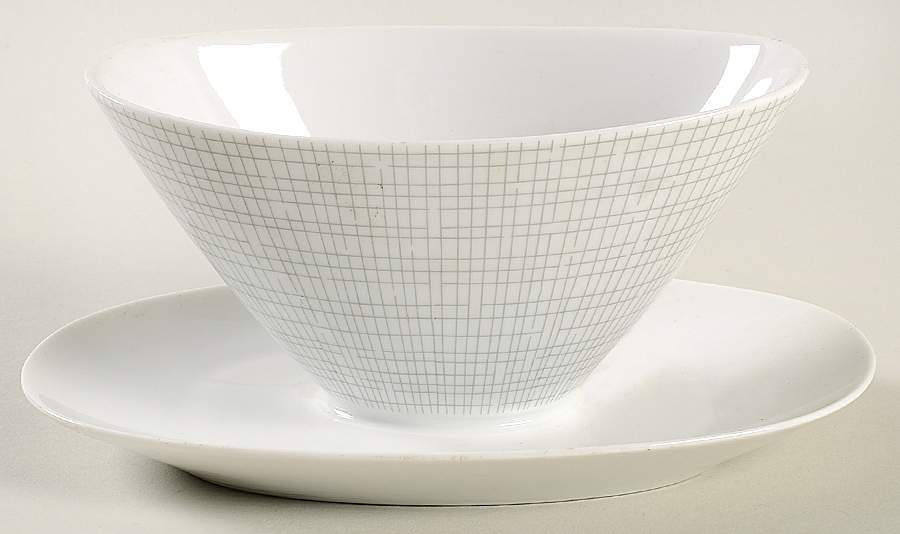 Filigran Gravy Boat with Attached Underplate by Arzberg-1