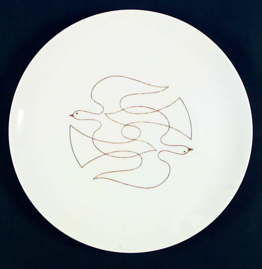 Golden Swallow Dinner Plate by Arzberg-1