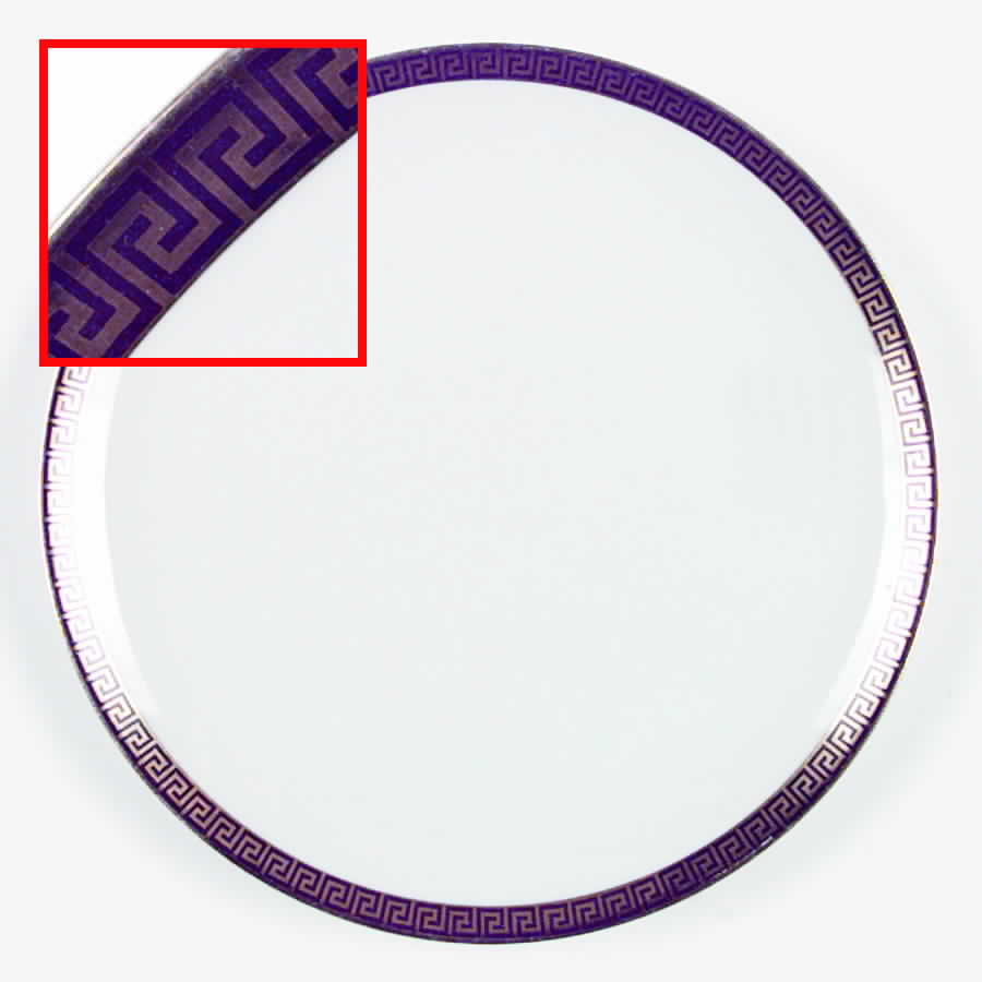 Greek Key Dinner Plate by Arzberg-1