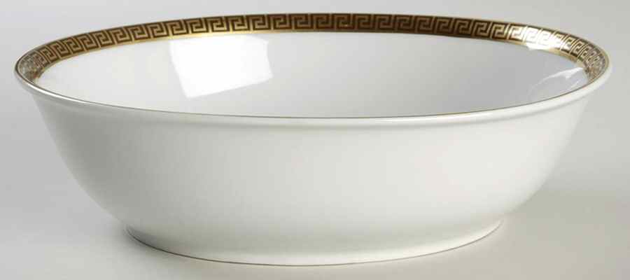 Greek Key 8" Oval Vegetable Bowl by Arzberg-1