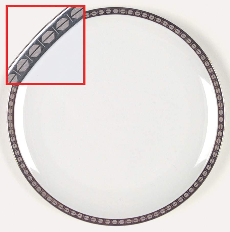 Grand Prix Platine Dinner Plate by Arzberg-1
