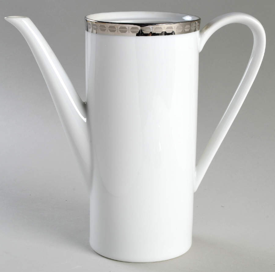 Grand Prix Platine Coffee Pot No Lid by Arzberg-1