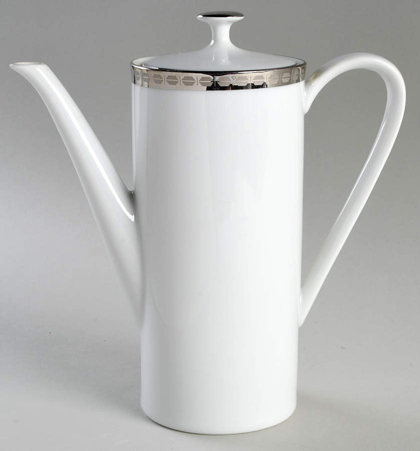 Grand Prix Platine Coffee Pot & Lid by Arzberg-1