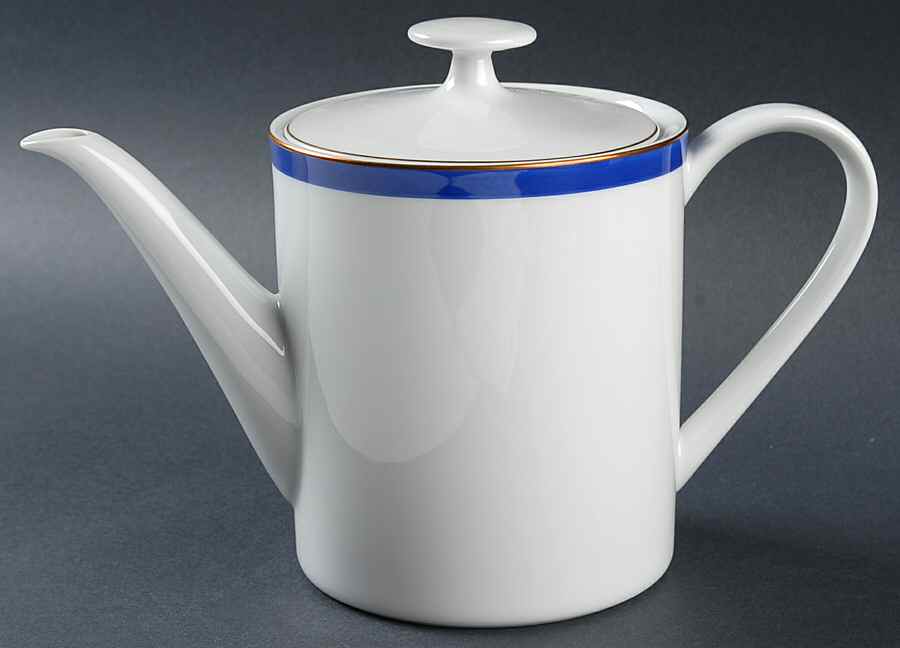Grand Prix Cobalt Blue Teapot & Lid by Arzberg-1