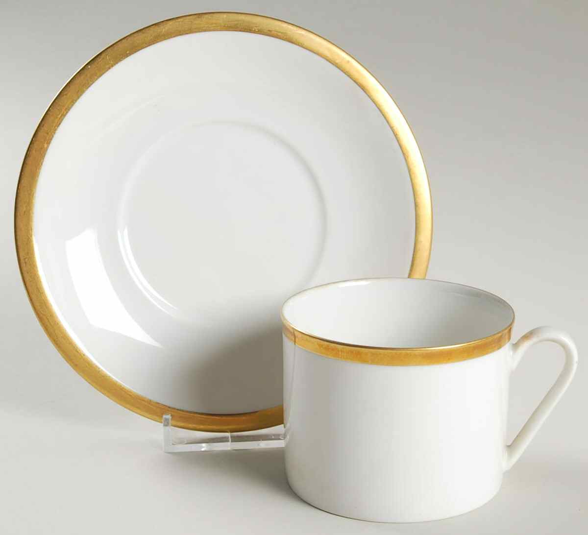 Grand Prix D'Or Flat Cup & Saucer Set by Arzberg-1