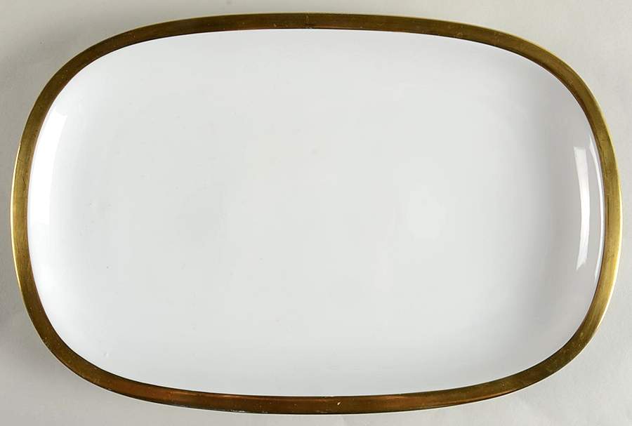 Grand Prix D'Or 13" Oval Serving Platter by Arzberg-1
